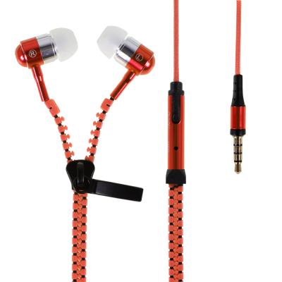 Premium Zipper Orange Headset [High Quality]