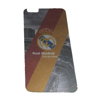 QCF Real Madrid Tempered Glass for Apple iPhone 6 5.5 Inch [Depan Belakang]