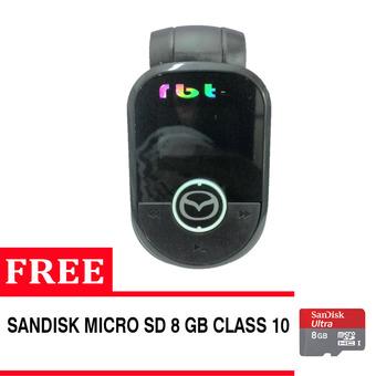 RBT CG-93 Car MP3 USB/TF Player With FM Modulator + Gratis Sandisk Micro SD 8 GB Class 10 High Speed - Hitam  