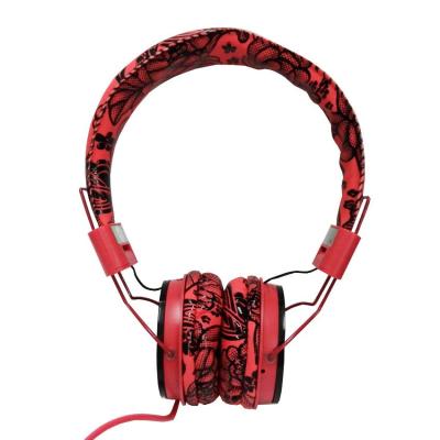 RBT Headset Fashion Full Motif Fashion EP05B - Merah