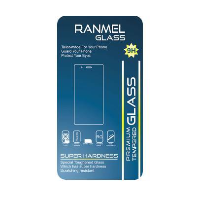 Ranmel Tempered Glass Screen Protector for Samsung Galaxy Alpha [2.5D]