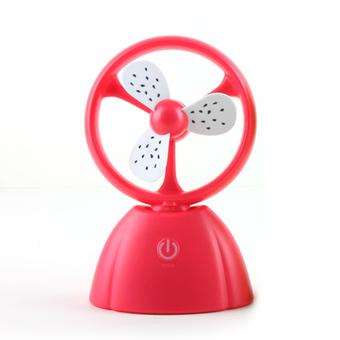Rechargeable Small Fan (Red)  
