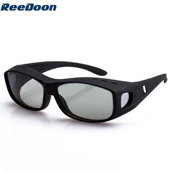 Reedoon 9755 Circularly Polarized 3D Non-Flash Glasses for TCL / LG 3D TV (Black)  