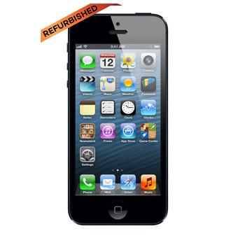 Refurbished Apple iPhone 5 32 GB - Hitam - Grade A  