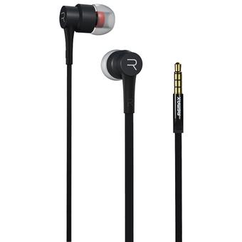 Remax Earphone with Microphone - RM-535I - Hitam  