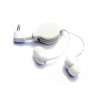 Retractable InEar Earphone Headphone P for Mp3 MP4  