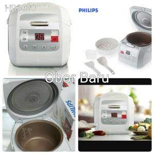 Rice cooker Digital Philips HD3030 - Putih