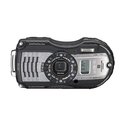Ricoh WG 5 GPS Kit Gunmetal Kamera Pocket + Memory Card 8 GB