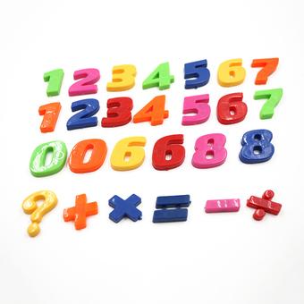 S & F Colorful Letters and Numbers Fridge Magnet Set (Intl)  
