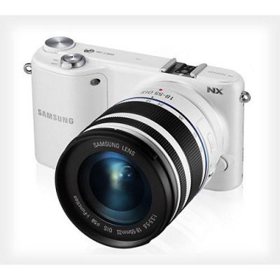 SAMSUNG Mirrorless Digital Camera NX2000 Kit1 - White