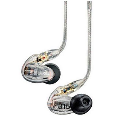SHURE Sound Isolating [SE315-CL] - Clear