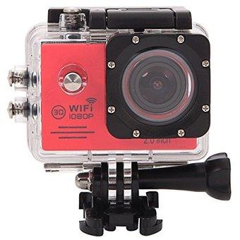 SJ7000 WIFI 2.0LCD 1080P Waterproof DV Sport Camera Action Camcorder (Red)  