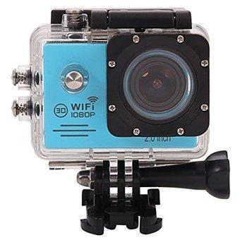 SJ7000 WIFI 2.0LCD 1080P Waterproof DV Sport Camera Action Camcorder (Blue)  