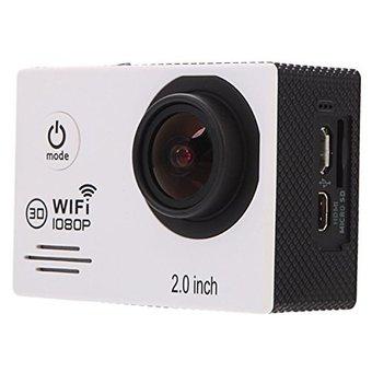 SJ7000 WIFI 2.0LCD 1080P Waterproof DV Sport Camera Action Camcorder (White)  