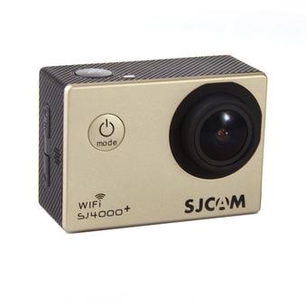 SJCAM SJ4000+ Plus 12 MP WIFI Action Sports Camera 2K Helmet Camcorder Recorder DV (Gold) (Intl)  