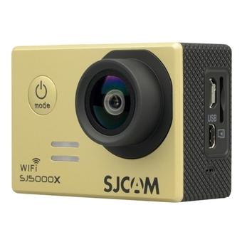 SJCAM SJ5000X WiFi Ultra HD 2K 2.0 inch LCD Sports Camcorder with Waterproof Case, 170 Degrees Wide Angle Lens, 30m Waterproof(Gold) (Intl)  