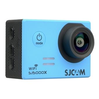 SJCAM SJ5000X WiFi Ultra HD 2K 2.0 inch LCD Sports Camcorder with Waterproof Case, 170 Degrees Wide Angle Lens, 30m Waterproof(Blue) (Intl)  