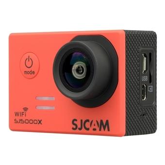 SJCAM SJ5000X WiFi Ultra HD 2K 2.0 inch LCD Sports Camcorder with Waterproof Case, 170 Degrees Wide Angle Lens, 30m Waterproof(Red) (Intl)  