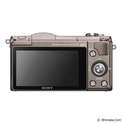 SONY Mirrorless Digital Camera Alpha A5100 [ILCE-5100L/WAP2] - Brown