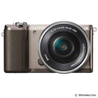 SONY Mirrorless Digital Camera Alpha a5100 [ILCE-5100L] - Brown