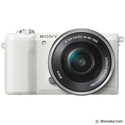 SONY Mirrorless Digital Camera Alpha a5100 [ILCE-5100L/WAP2] - White