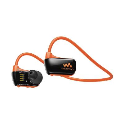 SONY Sports MP3 NWZ-W273S Black Orange Walkman
