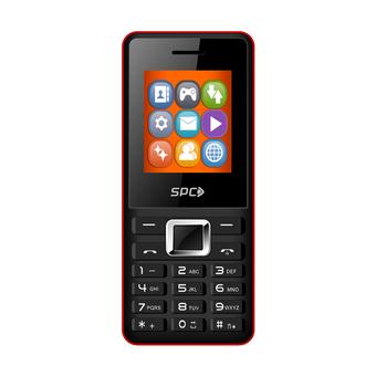 SPC C8 Rock Dual On GSM - Hitam-Merah  