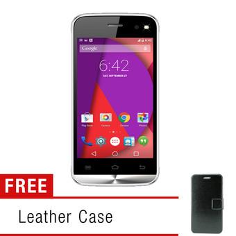 SPC Mobile S15 Terra - 8 GB - Putih + Gratis Leather Case  
