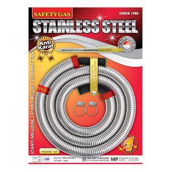 Safety Gas - Selang Stainless Steel - 106 SS  