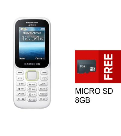 Samsung B310 Piton - Putih + Free Micro SD 8 GB