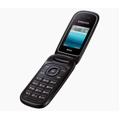 Samsung Caramel E1272 Duos Hitam Handphone