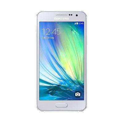 Samsung Galaxy A3 A300H Silver Smartphone [16 GB]