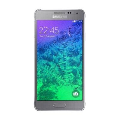 Samsung Galaxy Alpha G850F Silver Smartphone