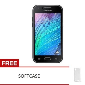 Samsung Galaxy J1 Ace SM-J110G Dual Sim - 4GB - LTE - Hitam+ Bonus Softcase  