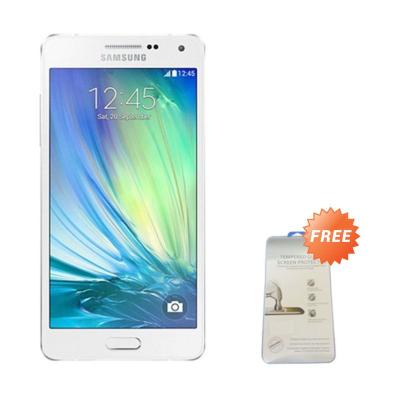 Samsung Galaxy J5 Putih Smartphone [RAM 1.5 GB/ROM 8 GB/Garansi Resmi] + Tempered Glass