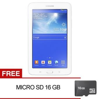 Samsung Galaxy Tab 3V T116 - 8GB - Putih + Gratis Micro SD 16GB  