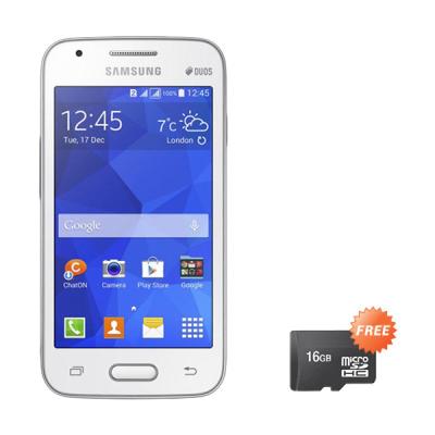 Samsung Galaxy V Plus SM-G318HZ Putih Smartphone [4 GB] + Memory Card