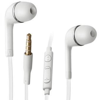 Samsung Headset Earphone Headphone Earbud & Mic For Samsung Galaxy - Putih  