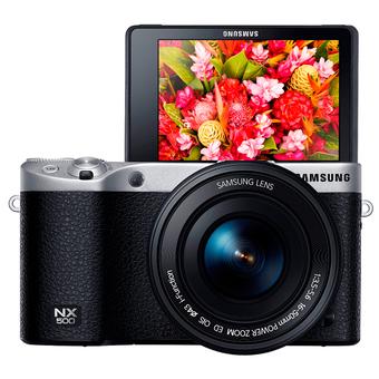 Samsung NX 500 Smart Camera - 28.2 MP - Hitam  