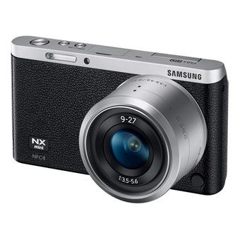 Samsung NX Mini - 20.5 MP - Lens 9-27 mm - Hitam  
