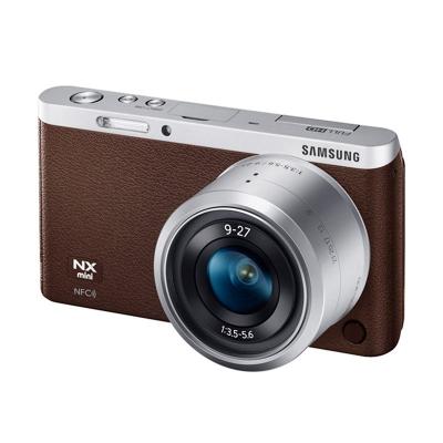 Samsung NX Mini with Lens 9-27mm Brown Kamera Mirrorless
