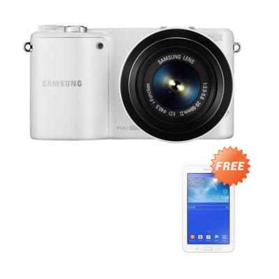 Samsung NX2000 Putih Kamera Mirrorless + Galaxy Tab T110 WiFi Tablet