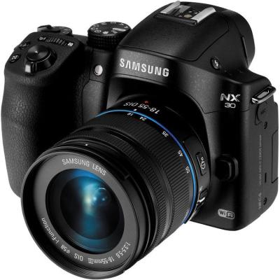 Samsung NX30 Mirrorless Digital Camera with 18-55mm f/3.5-5.6 OIS Lens