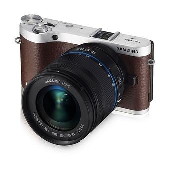 Samsung NX300 20.3 MP Mirrorless Digital Camera with 18-55mm OIS Lens Kit Brown  