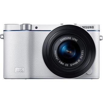 Samsung NX3300 20.3MP Mirrorless Wifi Digital Camera With Lens Kit 16-50mm White  