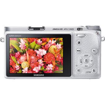 Samsung NX500 Mirrorless Digital Camera with 16-50mm Lens (White)  