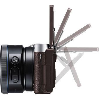 Samsung NX500 Mirrorless Digital Camera with 16-50mm Lens (Brown)  