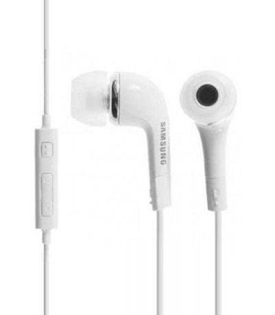 Samsung S3 Original EHS64AVFWE Headsets With Line In Mic And Volume Control - Putih
