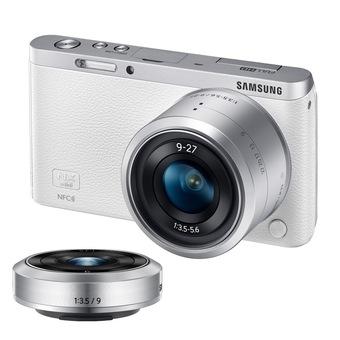 Samsung Smart Camera NX Mini 20.5MP with 9mm Lens White  