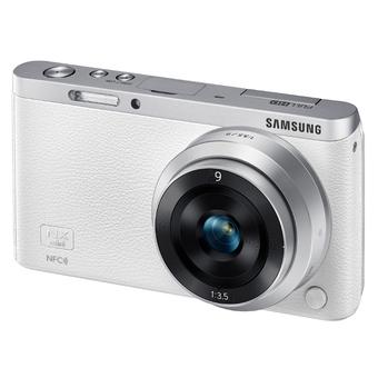 Samsung Smart Camera NX Mini 20.5MP with 9mm Lens White + 8GB Set  